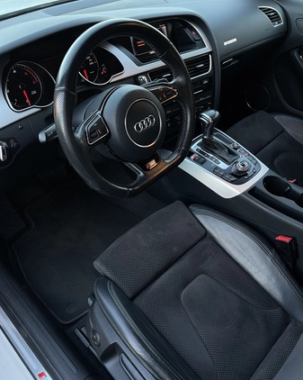 Audi A5 cena 63900 przebieg: 264386, rok produkcji 2015 z Poznań małe 211